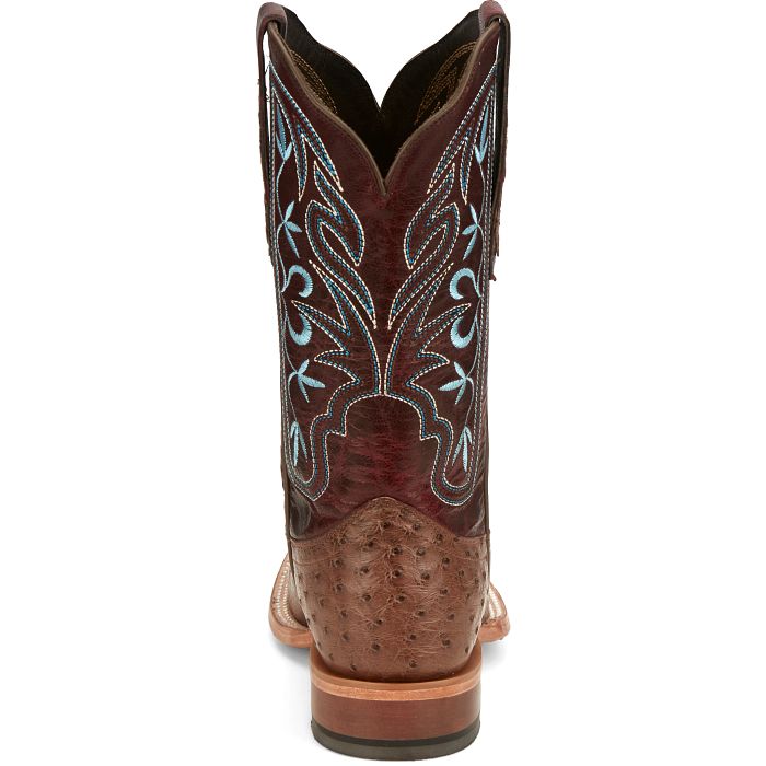 TONY LAMA Woman's TINROSE TABAC SMOOTH OSTRICH