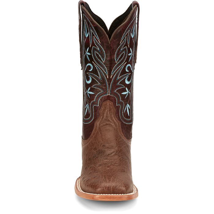 TONY LAMA Woman's TINROSE TABAC SMOOTH OSTRICH