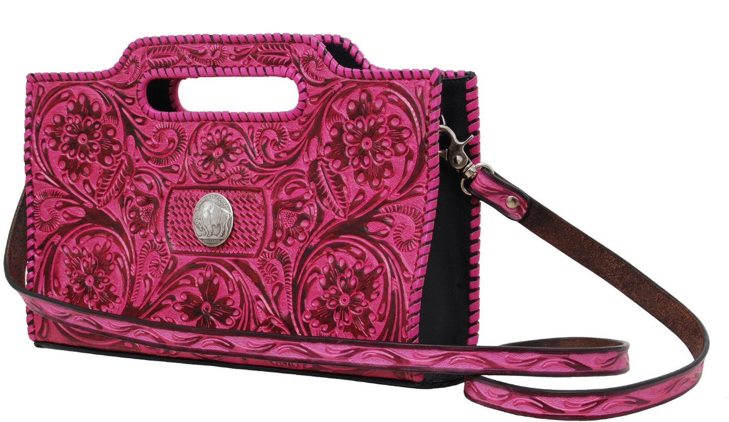 Woman's PURSE / Clutch Cross Body Bags in Brown, Blue, Black, Turquoise, Pink