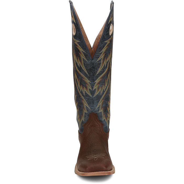 Men's Tony Lama 17" Merrit Buckaroo Cognac Brown Western Boots