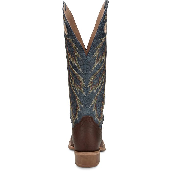 Men's Tony Lama 17" Merrit Buckaroo Cognac Brown Western Boots