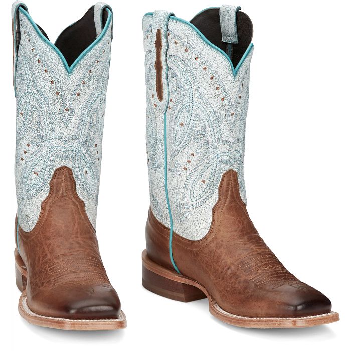 Women's Tony Lama Gabriella Western Boot wide square toe