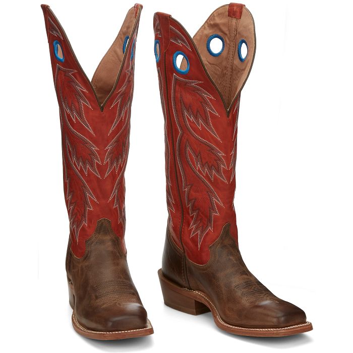 Tony Lama Men's COLBURN17" BUCKAROO PULL-ON WESTERN BOOT