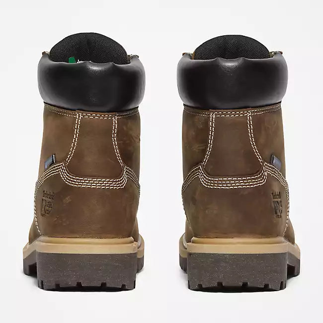 Timberland Woman's Direct Attach steel safety toe, waterproof work boots