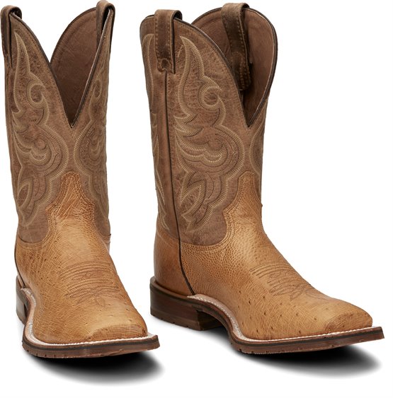 Men's Tony Lama Exotic Cowboy Boots: XT5105 - Smooth Quill Ostrich