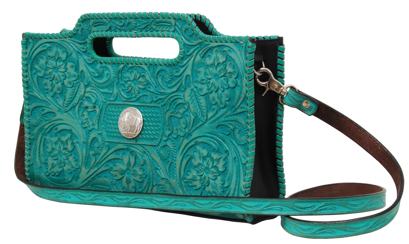 Woman's PURSE / Clutch Cross Body Bags in Brown, Blue, Black, Turquoise, Pink
