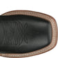 TONY LAMA Woman's ESTRELLA Black Cowhide Square Toe