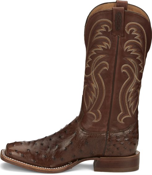 Tony lama full outlet quill ostrich stockman boots