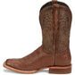 Men's Tony Lama Alamosa Tobacco Square Tow Ostrich boots SA6102