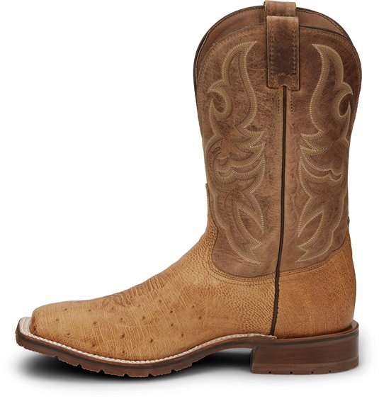 Men's Tony Lama Exotic Cowboy Boots: XT5105 - Smooth Quill Ostrich