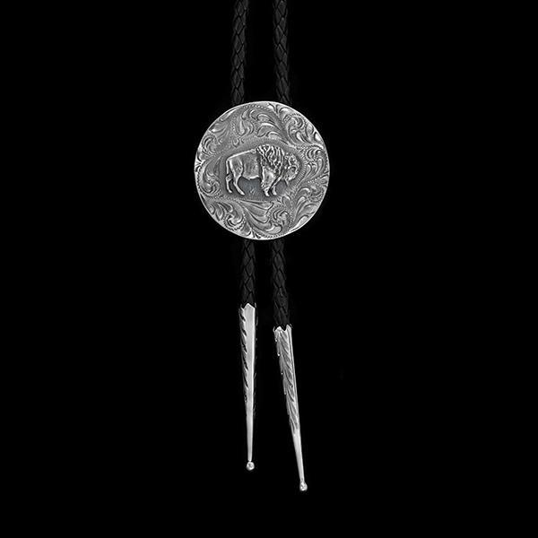 VOGT 024-004 The Way of The Buffalo Bolo Tie