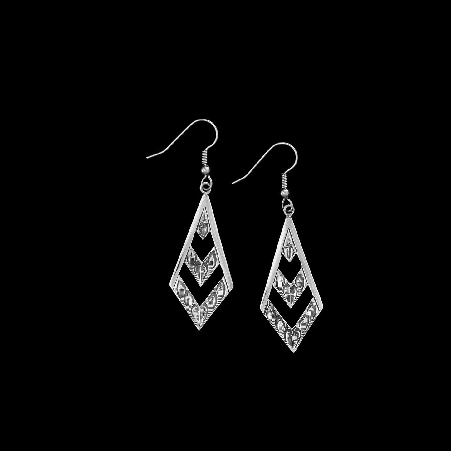 VOGT 011-083 The Navajo Brave Earrings